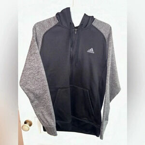 Adidas Two Tone Hoodie Jacket. Size large